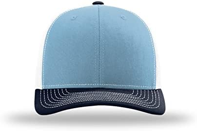 Hatkings Richardson 112 Trucker Hat Прилагодливо капаче за прилагодување на Snapback