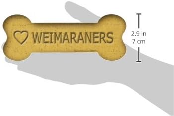 Замислете Го Ова 7-Инчен Со 2-1/4-Инчен Автомобил Магнет Бисквит Коски, Љубов Вајмаранерс