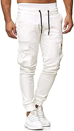 Ymosrh џогерски панталони за мажи спортови случајни панталони со лесни пешачки панталони, панталони за мин.