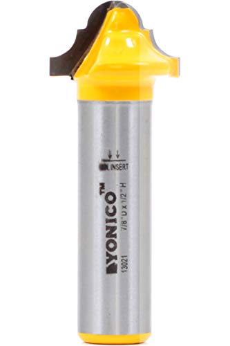 Yonico Groove Double Roman Ogee Router Bit 3/16-инчен радиус 1/2-инчен Shank 13021