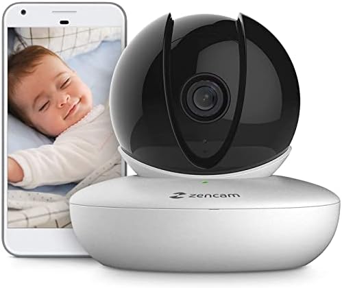 Amcrest Zencam 1080p WiFi камера, камера за миленичиња кучиња, дадилка камера со двонасочен аудио, монитор за бебиња со апликација