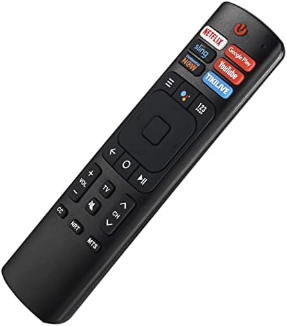 Далечински управувач Mookeenone 1x за Hisense TV W9HBRCB0006 ERF3A69 додатоци ABS црна паметна ТВ гласовна далечинска контрола