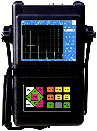 VTSYIQI YUT2800 Преносен дигитален дефектоскоп на детектор на ултразвучно дефект со променлив квадратен ултразвучен пулс со четири импеданса