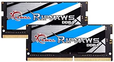 G.Skill RipJaws SO-DIMM Series 16GB 260-PIN PC4-21300 DDR4 2666 CL19-19-19-43 1.20V Двојна канална лаптоп меморија модел F4-2666C19D-16GRS