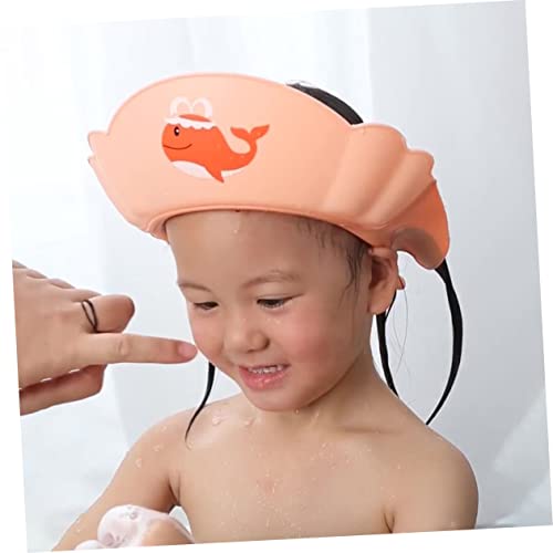 Toyvian шампон капа Детска шампон капачиња за туширање за деца додатоци за бања за деца за заштита од бања, капа деца за миење