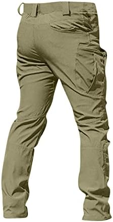 Карирани панталони панталони панталони мажи сини панталони мажи градски специјални сервисни панталони вентилатор IX7 мулти џебни