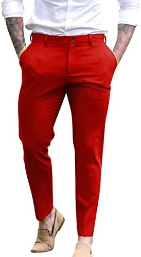 Топла куќа Менс обични спортови задебелени панталони памук џеб мулти боја големи санитарни панталони момче облека