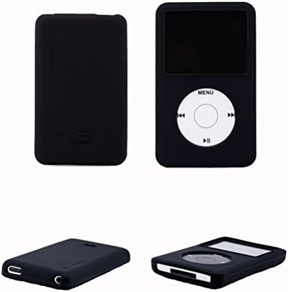 Силиконски случај на кожа за iPod Classic 3 80g 120g 3 -та генерација 160G Флексибилна гума MP3 Player Cover случаи
