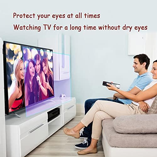 Algwxq Анти-сино светло заштитник на екранот 32-75 инчи за заштита на очите за заштита на очите го олеснува заморот на очите за ЛЦД, ЛЕР, OLED & QLED 4K HDTV