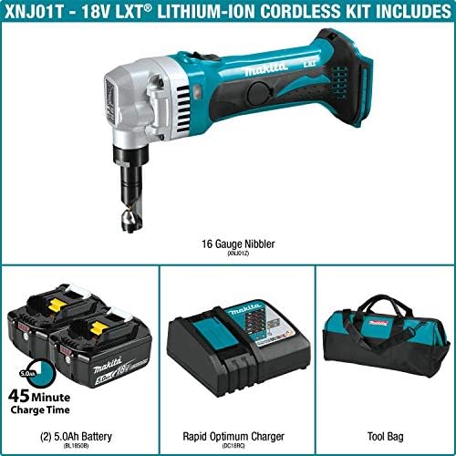 Makita xnj01t 18v lxt lithium-јон безжичен 16 мерач на коцки за грицкање,