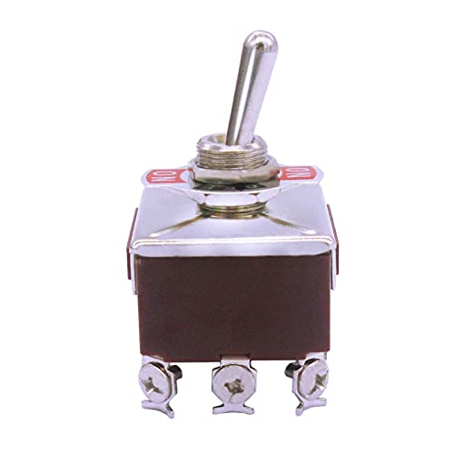 TWRQA TOGGLE ROGLER SWITCH TEVORDY со Boot 15A 250V 3 Позиција 12 Терминал за вклучување на прекинувачи за вклучување