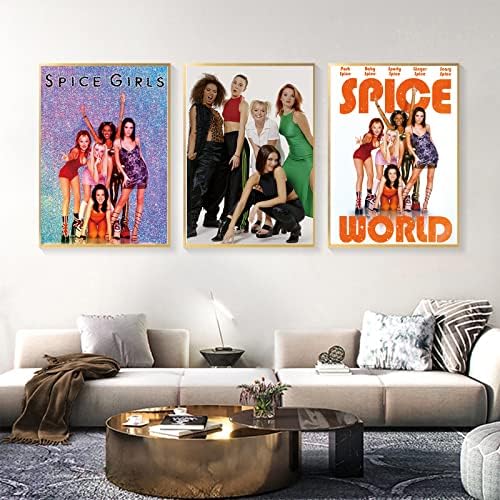 Постер за зачин Свет, пакет од 6 зачини постери за филм во комедија за loversубители на филмови, спална соба, дневна соба, ходник, декор на домови, модерен декор, подароц?