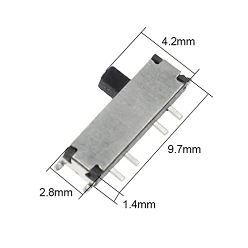 Micro Switch 100PCS MSK-12C03-07 8PIN TOGGLE SWITCHE MICRO SMD OFF-ON 1P2T SWITCH