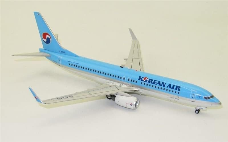 JFOX Корејски воздух за Boeing 737-8LH HL8246 со Stand Limited Edition 1/200 Diecast Aircraft Prefuilt Model