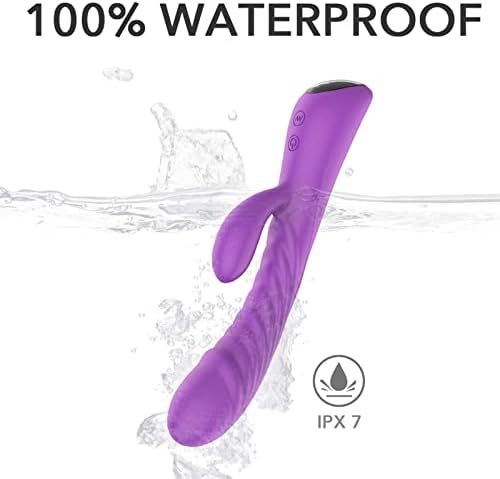 G-Spot Rabbit Vibrator Sex Toys, Розен со висока фреквенција вагинален клиторичен оргазам што предизвикува дилдо масажер со 9 вибрирачки