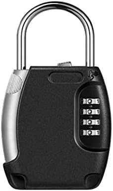 SDGH METAL HIDDEN KEED SAFE BOX 4-дигитална комбинација на лозинка Заклучување со кука мини тајна кутија за домашна вила караван