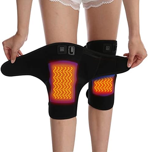 USB подлога за греење на коленото, загреана загреана загреана за загревање на мускулна терапија за олеснување на болката, загреано