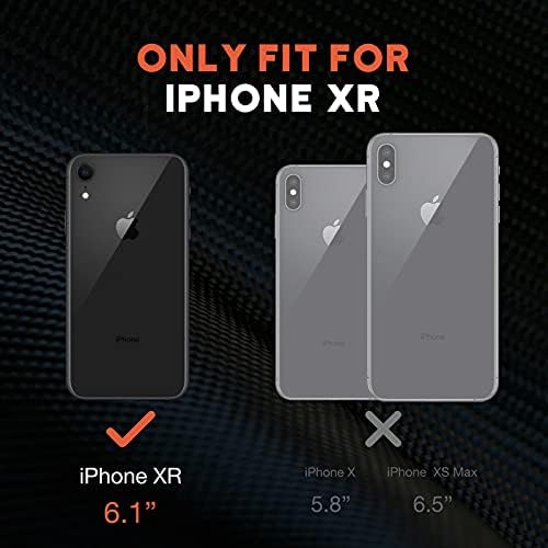 NTG Shockproof Дизајниран За Iphone XR Случај [2 Слој Структура Заштита] [Воена Одделение Анти-Капка] Лесен Шок Отпорен Заштитни Телефон