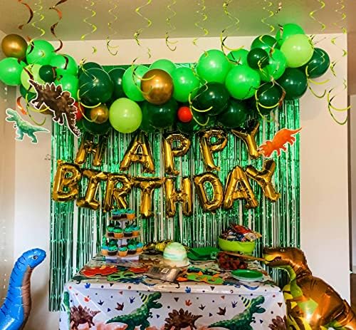 Kiwi Зелена забава Вклучени декорации фолија вител висина декорација 30 стр. Пластичен поток за таванот 22 “