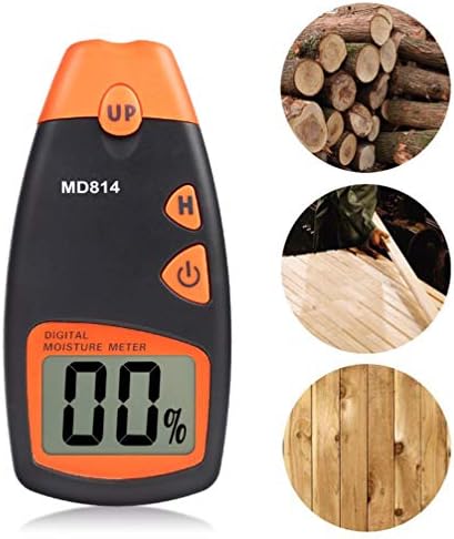 генерички дигитален мерач на влага од дрво Мерач рачен LCD тестер за влага за влага за влага за влага за влага за влажност на огревно дрво за мерење на wallsидовите алат