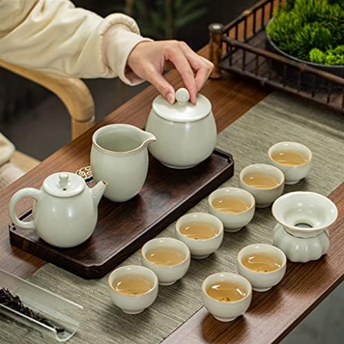 CXDTBH Чај Тенџере Чај Чај Сет Домаќинство Керамички Сет Чај Одлуки Кунг Фу Сад Покривање Сет