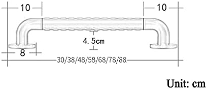 КРОДИ Грабне Барови За Бања, Нерѓосувачки Челик Најлон Туш Грабне Бар, Дома Бања Хендикеп Безбедност Парапет, Када Безбедност Бар Рака Поддршка