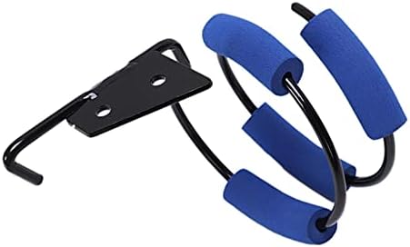 Универзален спирален држач за фен за коса, решетката за складирање железо вентилатор wallид монтирање-сина
