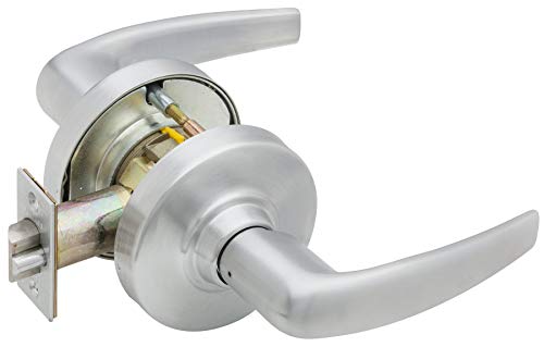 Schlage Commercial ND96RDEURHO612 ND серија од одделение 1 Цилиндрично заклучување, Storeroom Vandlguard, Design Rodes Lever Design, сатенска