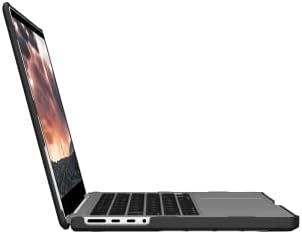 UAG дизајниран за MacBook Pro 14 Case 2023 A2779 M2 Pro/Max 2021 A2442 M1/Pro/Max Chip солиден пердув-светлосен допир ID Воен капка тестиран наслов на лаптоп Плио од урбана оклопна опрема, јасен пр?