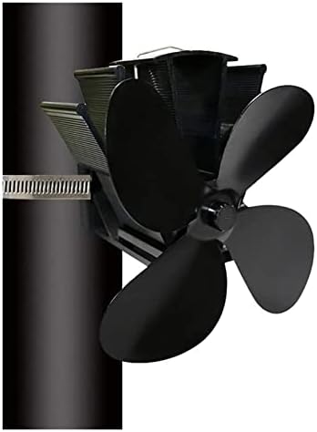 Гајуни Без Магнет Ѕид Виси Камин Вентилатор Низок Шум 4-Термодинамички Шпорет Вентилатор За Дрво Најавите Камин Беатирс