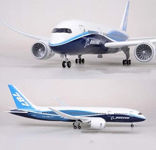 47см модел на авиони Boeing B787 Авионски модел тркала 1/130 сооднос умираат пластични смола Авион украс за возрасни