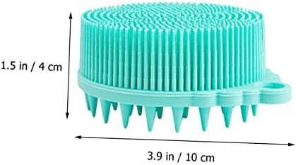 Хемотон 5 парчиња сензорни тактилна четка Детска силика гел бања четка двострана