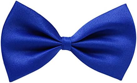 Andongnywell Класичен Претходно Врзани Машна Прилагодливи Чиста Bowtie Формални Цврсти Смокинг Вратоврска за Возрасни &засилувач; Деца