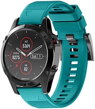 HOUCY Силиконски 26mm 22mm Часовник За Брзо Ослободување Рачен Зглоб за Garmin Феникс 7 7X 5X 5 плус 3 3HR S60 Часовник Лесен