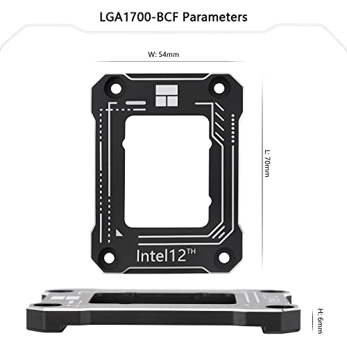 Термички intel12th13th Генерација Lga1700 Анти-Свиткување Брава, Закривен Притисок Плоча, Процесорот Одредување Брава, Процесорот