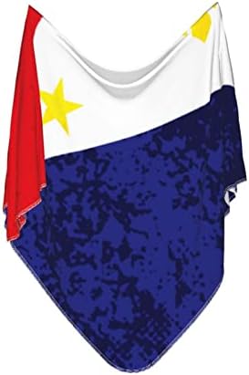 Филипинско знаме бебе ќебе кое прима ќебе за обвивка за покривање на новороденчиња за новороденчиња