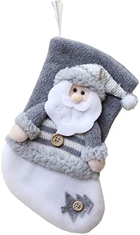 Чадалт Божиќ Снежан Еленс чорапи, торба за подароци од Санта вреќи за домашна декорација за дома