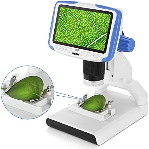 ygqzm 200x Дигитален Микроскоп 5 Екран На Екранот Видео Микроскоп Електронски Микроскоп Презентирајте Ја Алатката За Научна Биологија