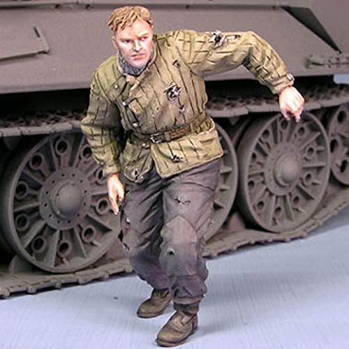 Goodmoel 1/35 WWII Советски резервоар во војник ранет смола фигура / необјавена и необоена војска минијатурна комплет / HS-6845