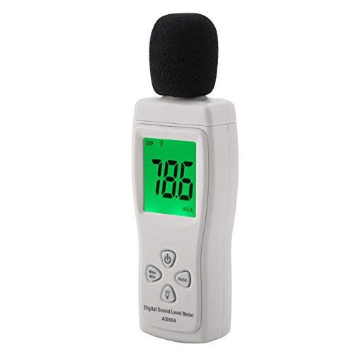 Прикажи го тестер за мониторинг на бучава од мерач на звук на звук, тестер за мониторинг на децибели 30DBA до 130DBA