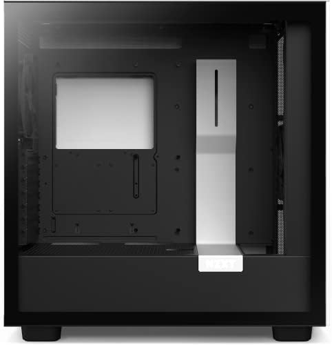 NZXT H7 - CM -H71BG -01 - ATX MID TOWER PC Gaming Case - Предна I/O USB Type -C порта - Страничен панел со температурна стакло со брзо