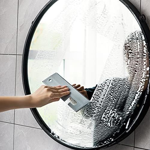 2 Пакувајте Силиконски Гумен За Туширање Со Висечка Кука За Туш Стакло Прозорец За Чистење На Прозорци Бришач За Перење Огледала