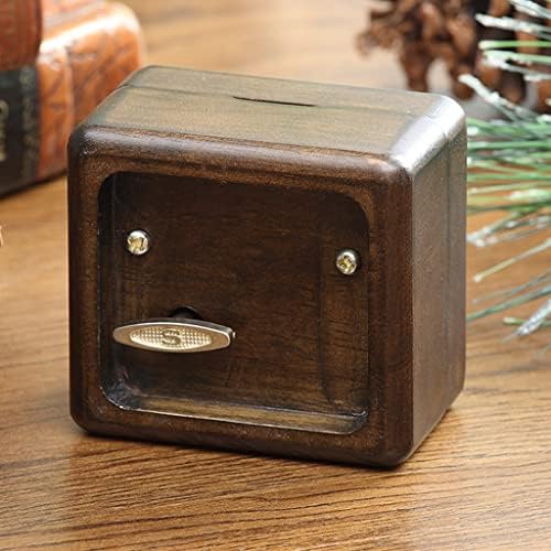 Aniic Music Box Wood Music Box Wind and Music Box, Најдобар подарок за роденден, годишнина за семејство