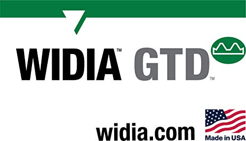 Widia GTD GT945008 Победа GT94 HP Tap, целосен дно комофер, десното намалување на раката, 3 флејти, 8-32, HSS-E-PM, нитрид/оксид