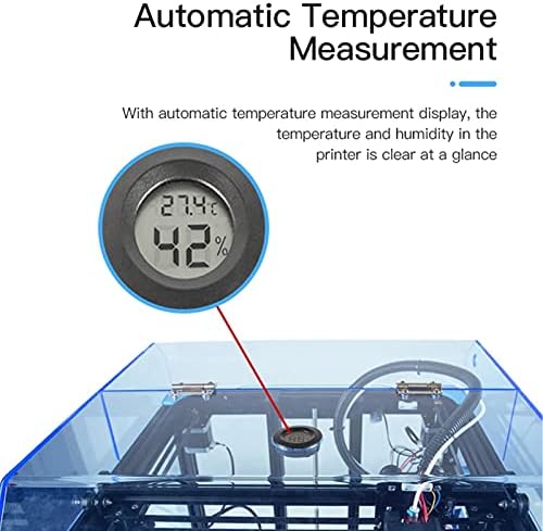 Џабеј 3Д Enер-6 3д Машина За Печатач Горниот Капак, Со Екран За Мерење На Влажност На Автоматска Температура Чувајте Го Капакот За Заштита На Заградата Од Топлина Тран