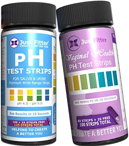 Пакет ленти за тестирање на телото и вагиналната pH вредност за тестирање на ниво на алкална и киселина. Следете ги нивоата на pH. Женска