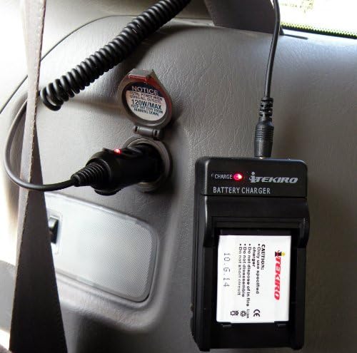 Itekiro AC Wall DC Car Battery Chit Chit For Canon CB-900 + Itekiro 10-во-1 USB кабел за полнење