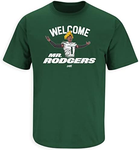 Добредојдовте на маицата на г-дин Роџерс за fansубителите на фудбалот во Newујорк