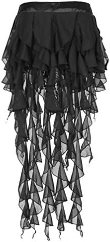 Iiniim женски стомаци додатоци за танцување со чипка на колкот за шамија на колкови