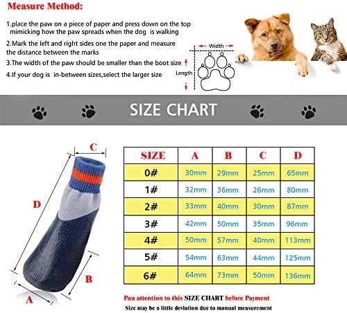 Чизми за чевли за кучиња, водоотпорни чорапи за кучиња за внатрешна употреба на отворено, стапала што не се лизгаат со прилагодливи